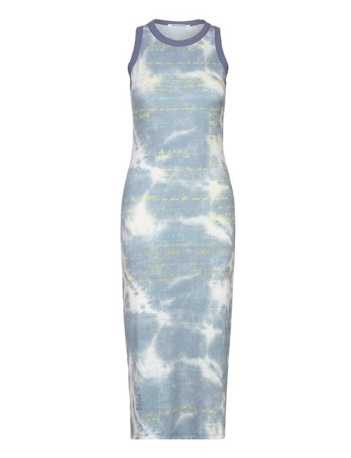 Lola Printed Dress WOOD WOOD Blue