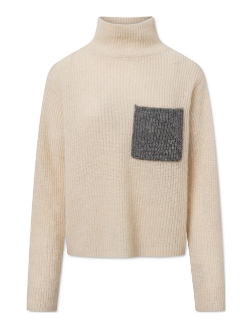 Se Naja Lauf Petrine Sweater Mohair Naja Lauf Beige ved Booztlet