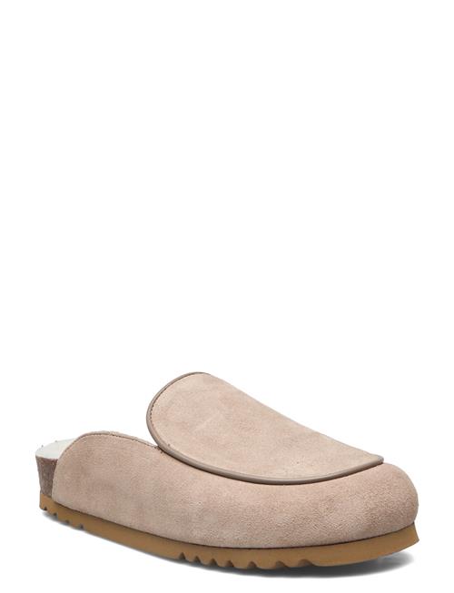 Scholl Sl Fae Piping Suede Taupe Scholl Beige