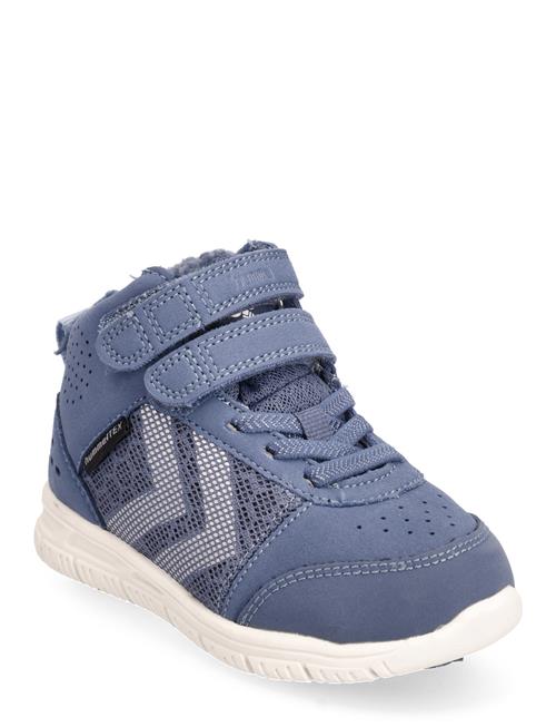 Se Hummel Crosslite Winter Mid Tex Jr Hummel Blue ved Booztlet