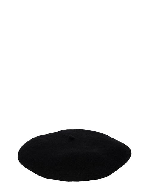 Pcfrench Wool Beret Pieces Black