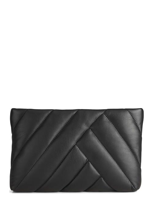 Harlowmbg Clutch, Asym. Puf. Markberg Black