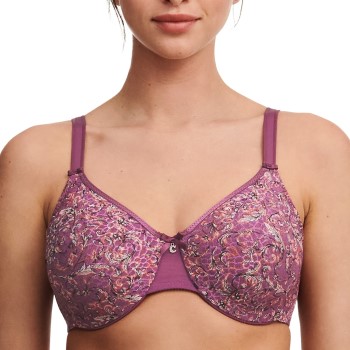 Chantelle Bh C Magnifique Underwired Bra Lilla mønster D 75 Dame