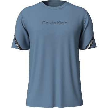 Se Calvin Klein Sport PW Active Icon T-shirt Blå polyester Large Herre ved Timarco