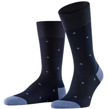 Falke KGaA Falke Strømper Dot Socks Blå bomuld Str 43/46 Herre