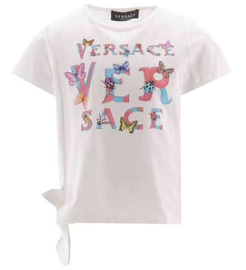 Se Versace T-shirt - Freedom - Hvid m. Insekter ved KidsWorld