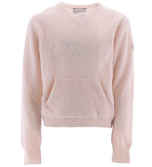 Moncler Bluse - Uld - Dusty Rose m. SÃ¸lv