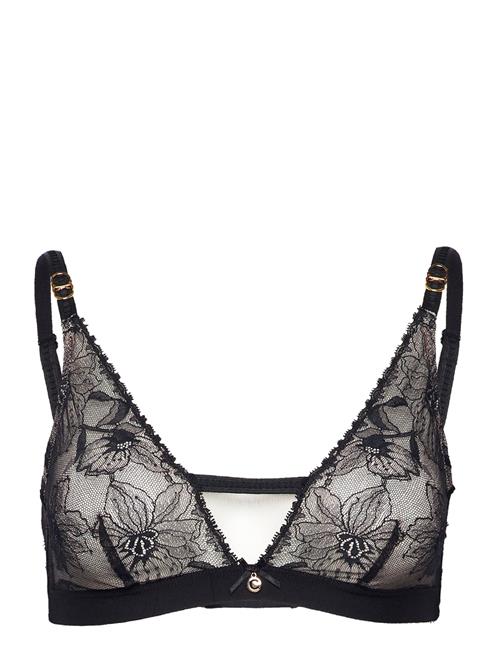 Se CHANTELLE Orchids Wirefree Triangle Bra CHANTELLE Black ved Booztlet