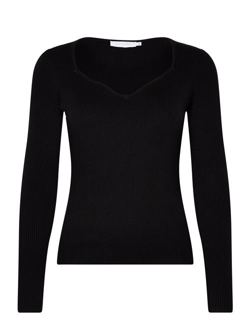 Coster Copenhagen Knit With Heart Shape Neck Coster Copenhagen Black