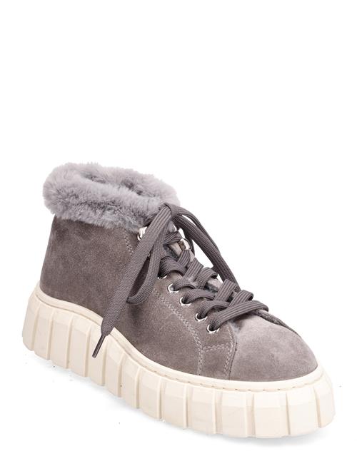 Se Garment Project Balo Sneaker Boot - Grey Suede Garment Project Grey ved Booztlet