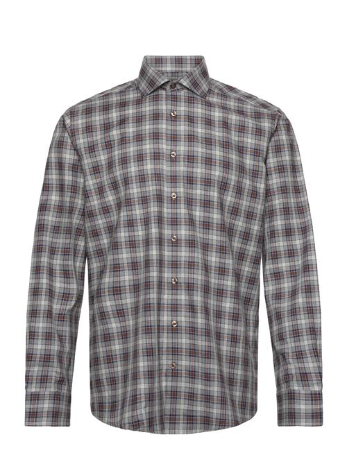 Bruun & Stengade Bs Edward Modern Fit Shirt Bruun & Stengade Brown