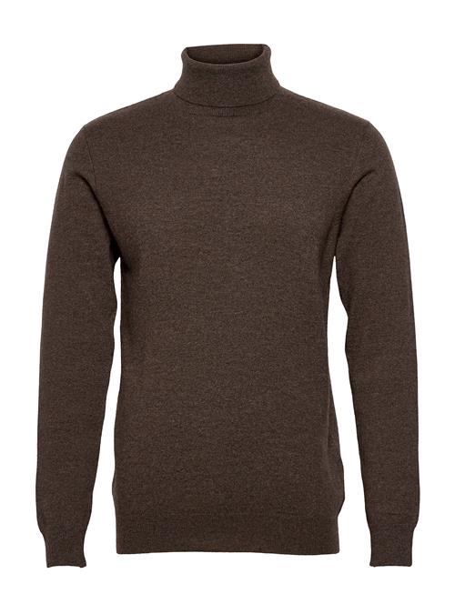 Davida Cashmere Man Turtleneck Davida Cashmere Brown