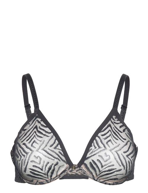 Se CHANTELLE Graphic Allure Covering Molded Bra CHANTELLE Black ved Booztlet