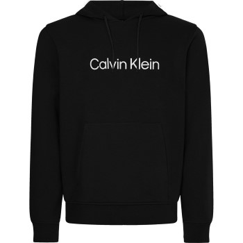 Calvin Klein Sport Essentials Pullover Hoody Sort bomuld Large Herre