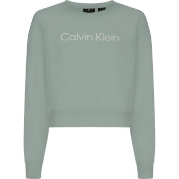 Calvin Klein Sport Essentials PW Pullover Sweater Blå bomuld Medium Dame