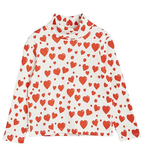 Se Mini Rodini Mini Rodini Bluse - Hearts - Multi ved KidsWorld