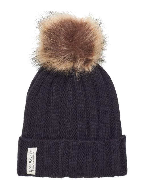 Beenie W. Fake Fur En Fant Black