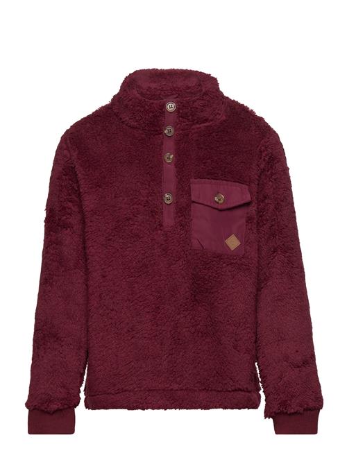 Sten Fleece Jacket Ebbe Kids Red