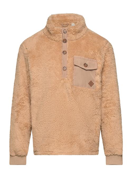 Sten Fleece Jacket Ebbe Kids Beige