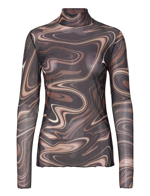 Coster Copenhagen Cc Heart Eve Mesh Turtleneck Coster Copenhagen Brown