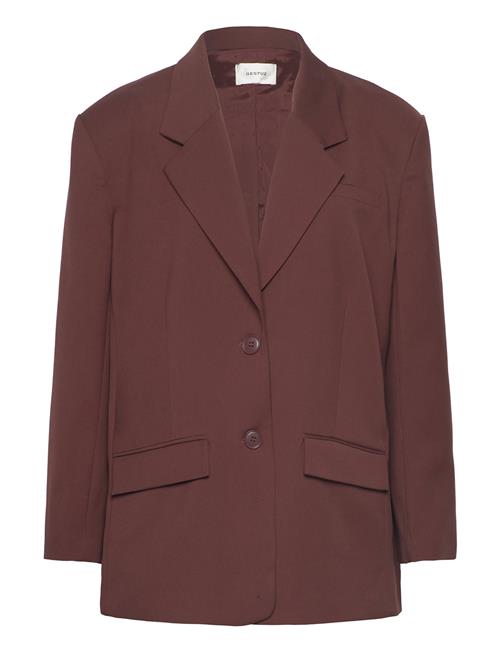 Gestuz Paulagz Oz Blazer Gestuz Burgundy