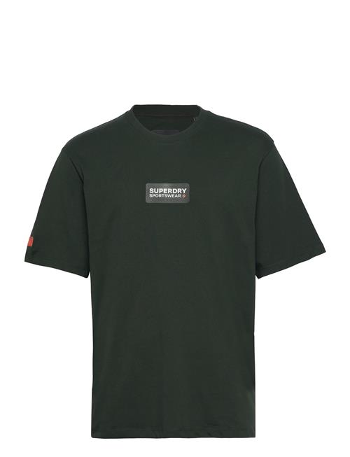 Superdry Code Tech Graphic Loose Tee Superdry Khaki