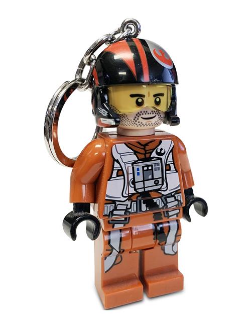 Se Euromic Lego Poe Dameron Key Chain W/Led Light Euromic Patterned ved Booztlet