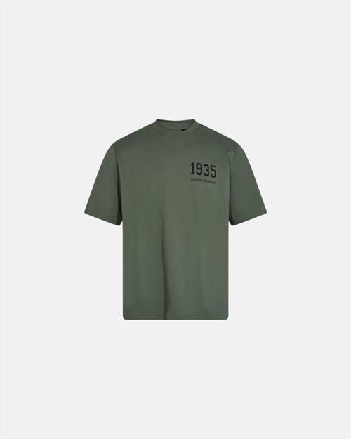 T-shirt "mid sleeve" | 100 økologisk bomuld | Grøn