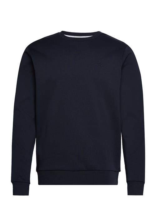 Double Knit Crew Hackett London Navy