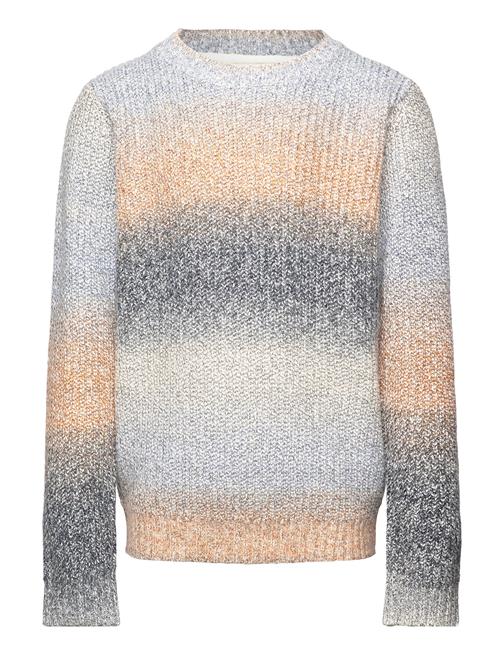 Color Gradient Knit Pullover Tom Tailor Patterned