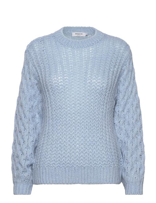 Se MSCH Copenhagen Mschpepita Heidi Pullover MSCH Copenhagen Blue ved Booztlet