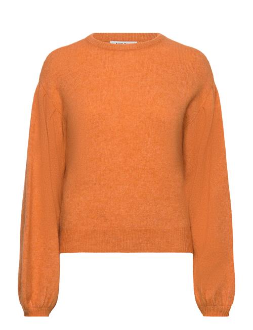 Se MSCH Copenhagen Mschlillian Hope Balloon Pullover MSCH Copenhagen Orange ved Booztlet