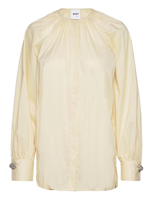 Se Day Birger et Mikkelsen Carmen - Clean Cotton Stretch Day Birger Et Mikkelsen Cream ved Booztlet