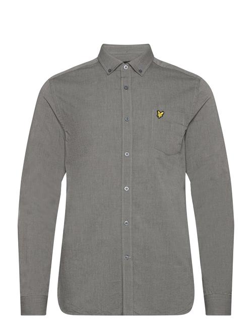 Lyle & Scott Regular Fit Light Weight Oxford Shirt Lyle & Scott Grey