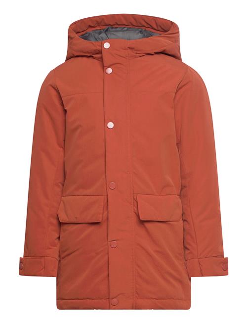 Se Jack & Jones Jjchamp Parka Jacket Jnr Jack & J S Red ved Booztlet