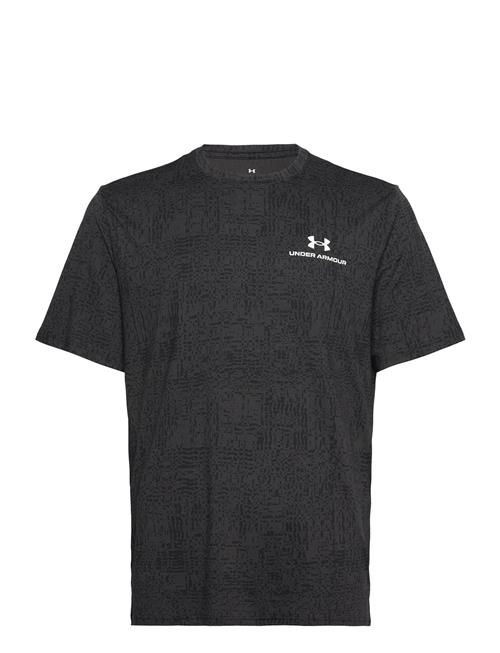 Se Under Armour Ua Rush Energy Print Ss Under Armour Black ved Booztlet