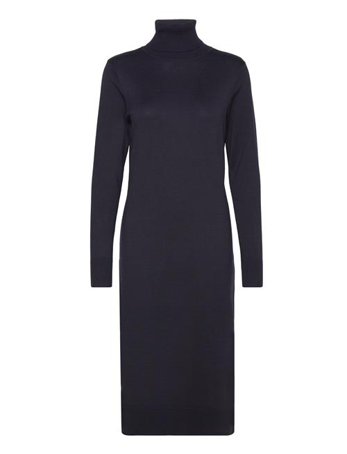 Milasz Roll Neck Long Dress Saint Tropez Blue