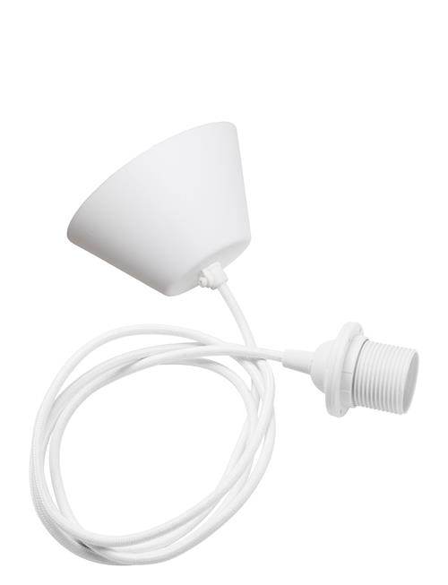 Ceiling Cable Set E27 Watt & Veke White