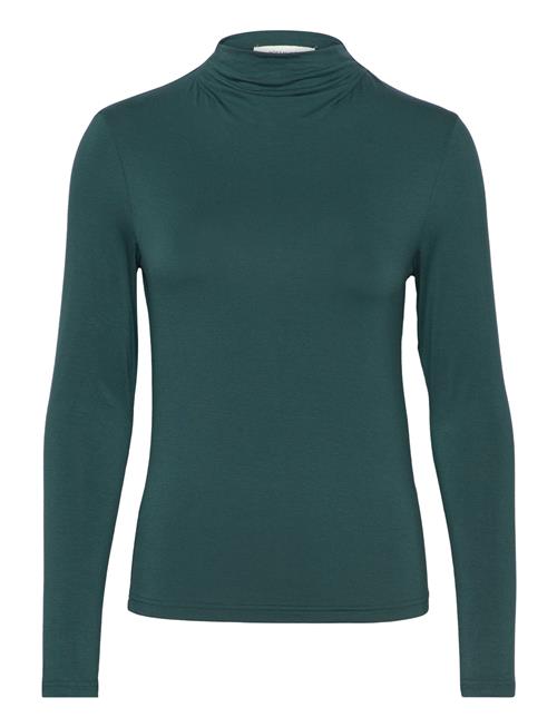 Se Rosemunde Viscose T-Shirt Rosemunde Green ved Booztlet