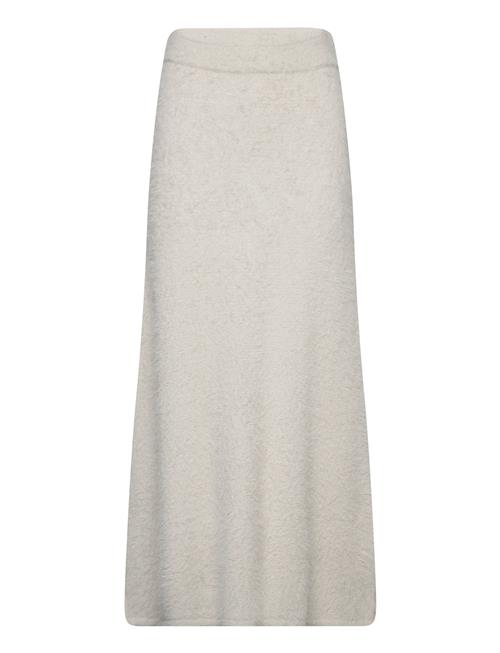 YAS Yascharlotte Ankle Knit Skirt - Ka YAS Grey