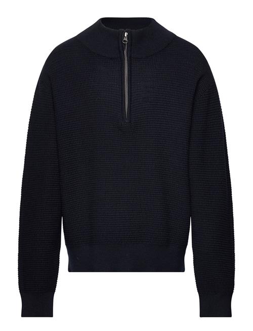 LMTD Nlmhilas Ls Half Zip Knit LMTD Navy