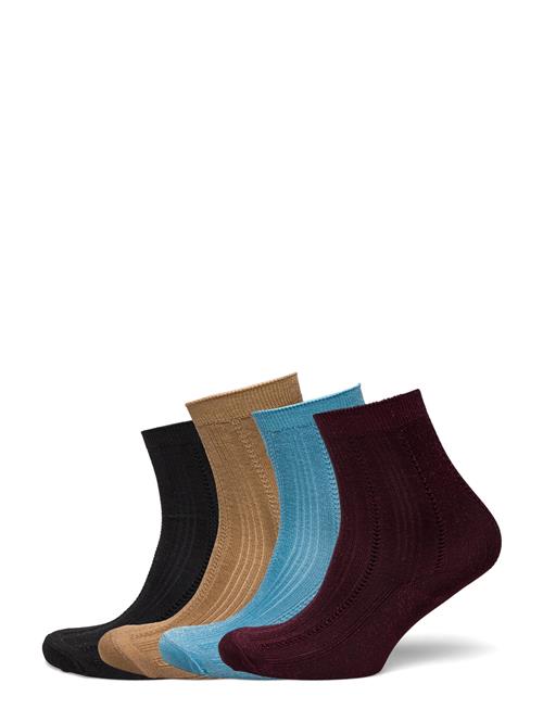 Glitter Drake Mix Sock 4 Pack Becksöndergaard Blue