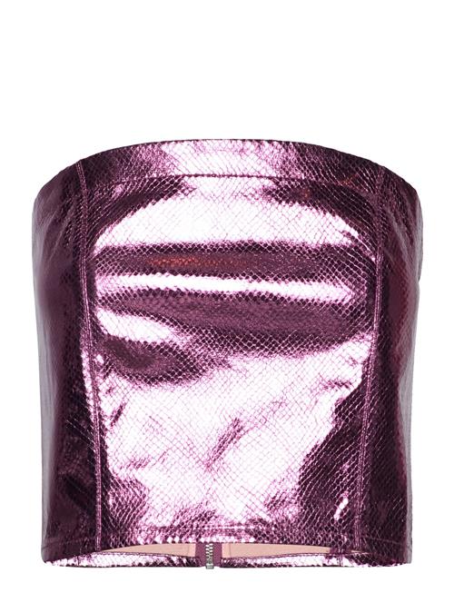 Hosbjerg Klume Metallic Top Hosbjerg Pink