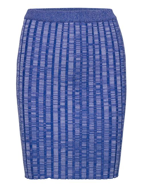 Hosbjerg Lania Knit Skirt Hosbjerg Blue