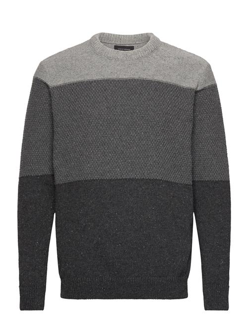 Clean Cut Copenhagen Tim O Neck Knit Clean Cut Copenhagen Grey