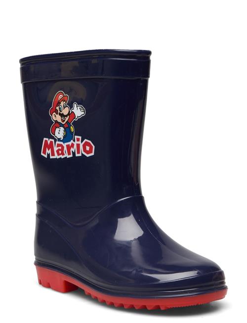 Se Leomil Super Mario Rainboots Leomil Navy ved Booztlet