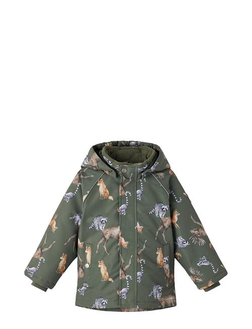 name it Nmmsnow05 Jacket Nordic Forest Fo Name It Green