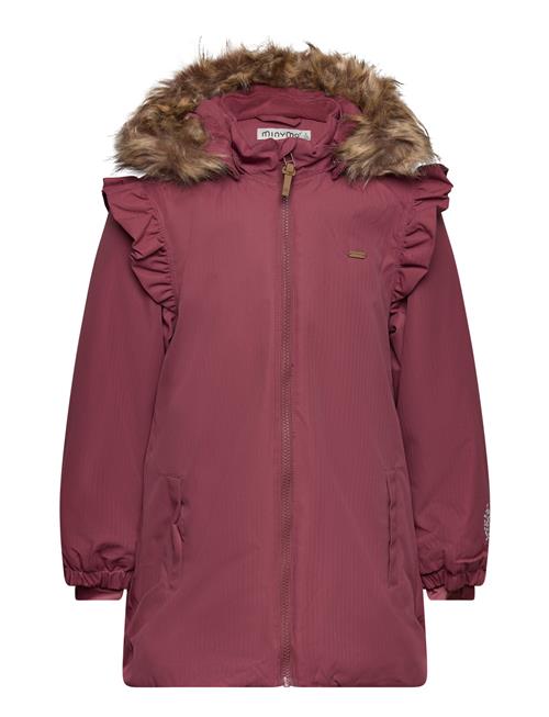 Se Minymo Snow Jacket Minymo Red ved Booztlet