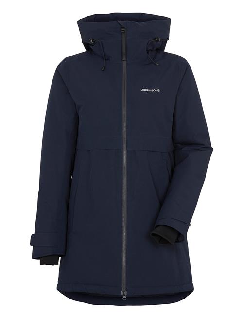 Didriksons Helle Wns Parka 5 Didriksons Blue