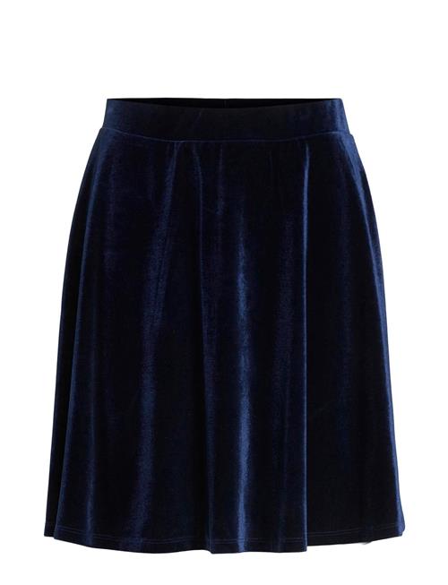 Vikatja Hw Short Velvet Skirt/Ka Vila Navy